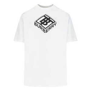 Burberry White Logo T-Shirt